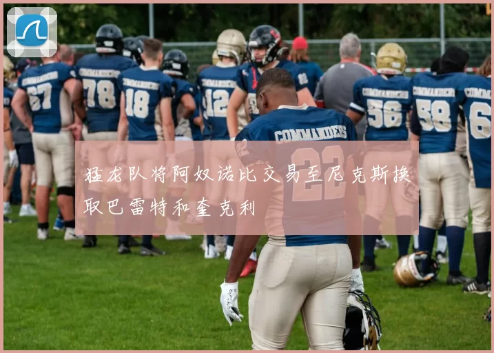 猛龙队将阿奴诺比交易至尼克斯换取巴雷特和奎克利